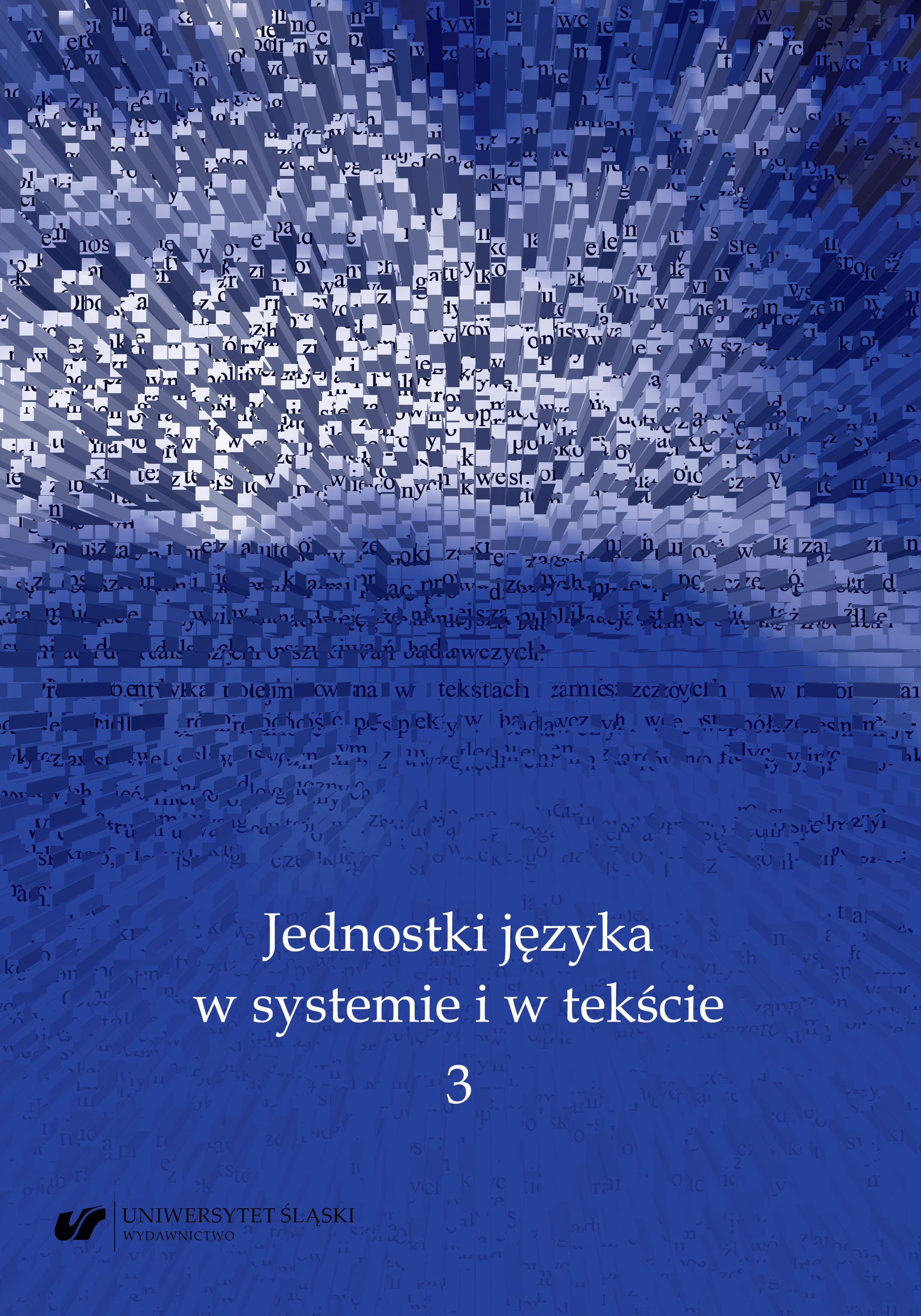 The units of language in a system and in a text 3 Cover Image