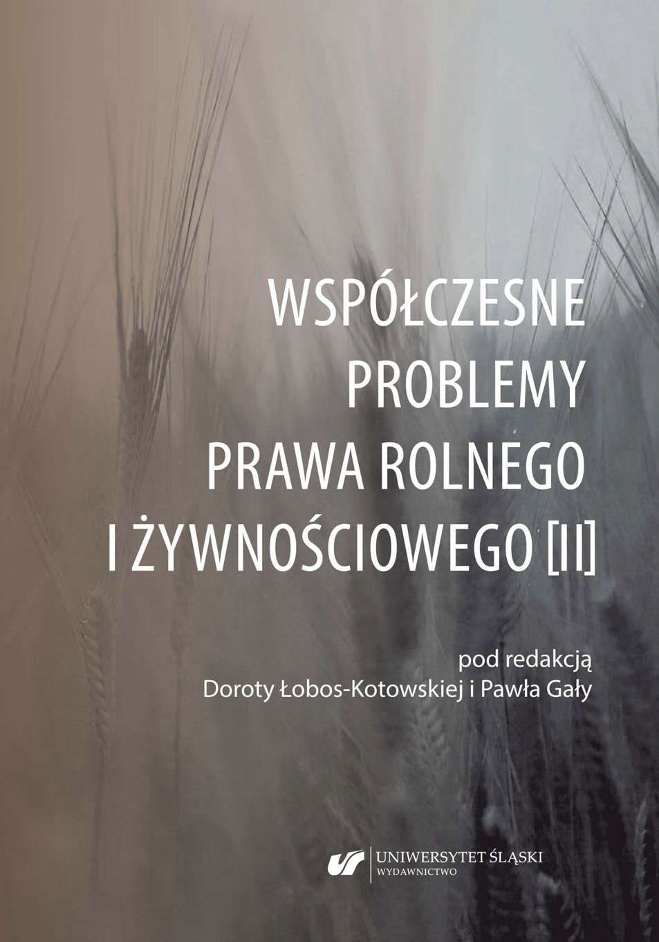 Contemporary Issues in Agricultural and Food Law [II] Cover Image