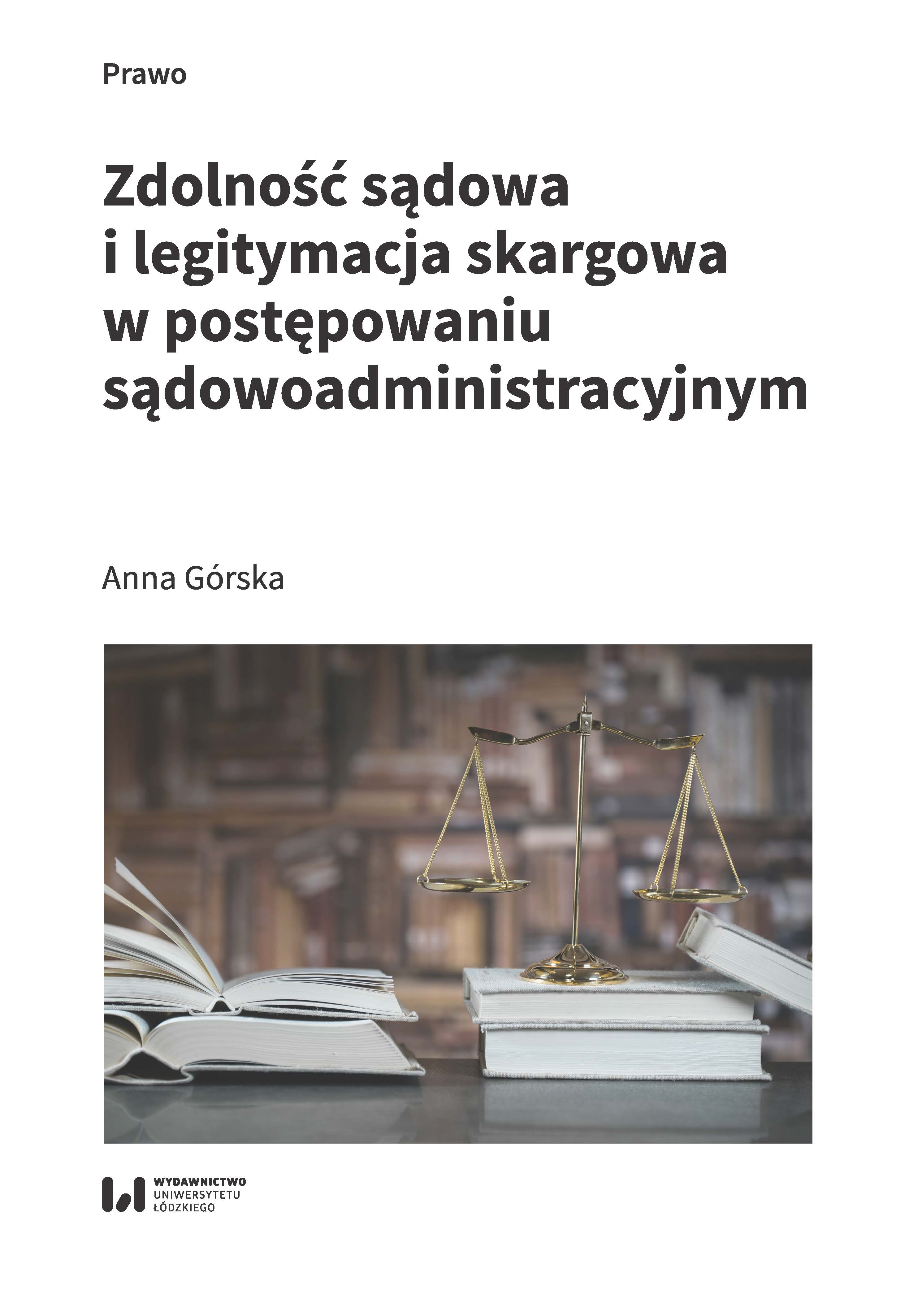 Judical capacity and the right to file a complaint in proceedings before administrative courts Cover Image