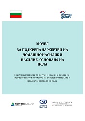 Модел за подкрепа на жертви на домашно насилие и насилие, основано на пола