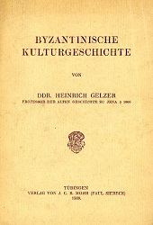 Byzantine Cultural History