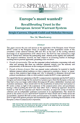 №76 Europe’s most wanted? Recalibrating Trust in the European Arrest Warrant System