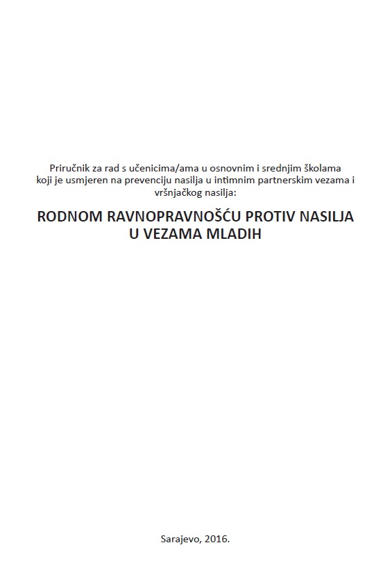 GENDER EQUALITY AGAINST VIOLENCE IN YOUTH'S RELATIONSHIPS