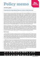 Recommendations for Improving The Anti-Discrimination Law