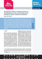 The Collective Anti-Discrimination Lawsuit in the System of Protection against Discrimination in BiH