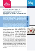 From Collection to Prevention - Preconditions for Comprehensive Gathering of Information on Discrimination in Bosnia and Herzegovina