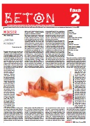 BETON - Kulturno propagandni komplet br. 239, god. XVI, Beograd, sreda, 19. januar 2022.