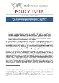 №034: Any Chance for Inclusive Intergovernmentalism? The Prospects for a Franco-Polish Partnership in the European Union