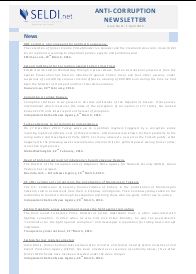 № 15 SELDI Anti-Corruption-Newsletter