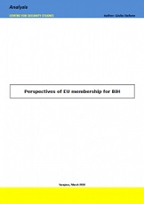 Perspectives of EU membership for BiH