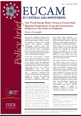 The ‘Food-Energy-Water’ Nexus in Central Asia: Regional Implications of and the International Response to the Crises in Tajikistan Cover Image