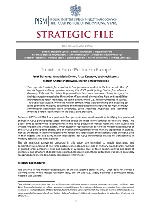 №85: Trends in Force Posture in Europe