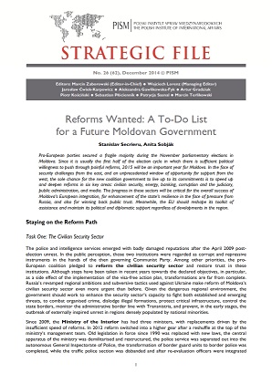 №62: Reforms Wanted: A To-Do List for a Future Moldovan Government