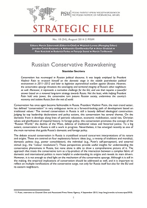 №54: Russian Conservative Reawakening