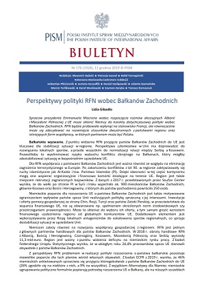 Germany’s Policy Regarding Western Balkans’ EU Accession Cover Image