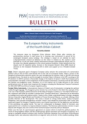 The European Policy Instruments of the Fourth Orbán Cabinet