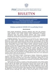 Wpływ pandemii COVID-19 na politykę Grecji