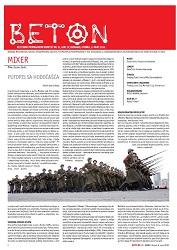 BETON - Kulturno propagandni komplet br. 91, god. IV, Beograd, utorak, 9. mart 2010.