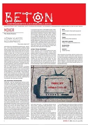 CONCRETE - Cultural propaganda set no. 78, yr. IV, Belgrade, Tuesday, August 25, 2009 Cover Image