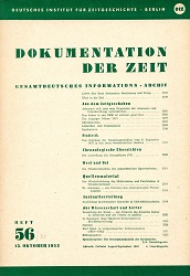 Dokumentation der Zeit 1953 / 56