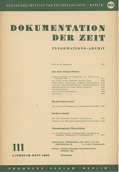 Dokumentation der Zeit 1956 / 111