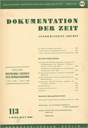 Dokumentation der Zeit 1956 / 113