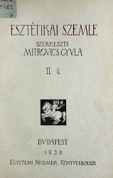 Károly Zilahy's Aesthetics Cover Image