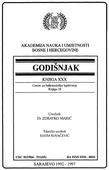 Stone House from Livno Field and Their Constructors Cover Image
