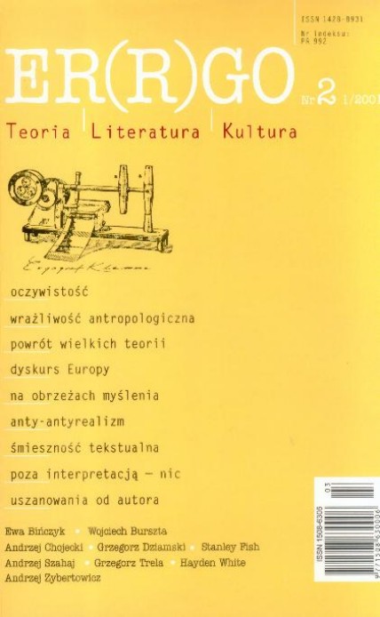 Reviews and discussions: A Review of Robert Eaglestone's "Ethical Criticism: Reading After Levinas" Cover Image