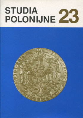 Kronika Instytutu Badań nad Polonią i Duszpasterstwem Polonijnym KUL za rok 2001 Cover Image