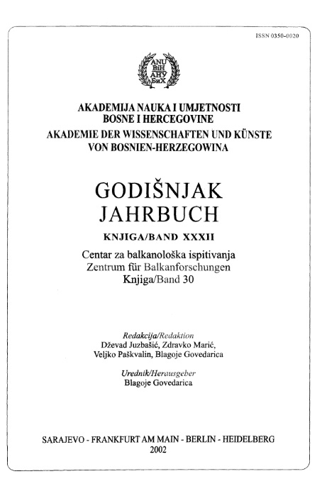 Periodic Shepherds’ Settlements in Bosnia and Herzegovina Cover Image