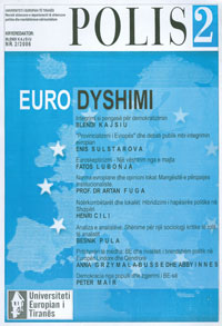 "Provincializimi i Evropës" and the Public Debate on European Integration Cover Image