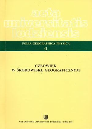 Environmenlal effects of land reclamation and regulation of rivers in the Bzura valley near Łowicz Cover Image