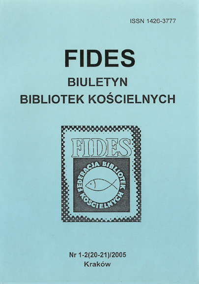 Index Theologicus online - Tübingen Virtual Library
