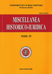 Legal aspects of the limitation of flogging in Roman law Cover Image