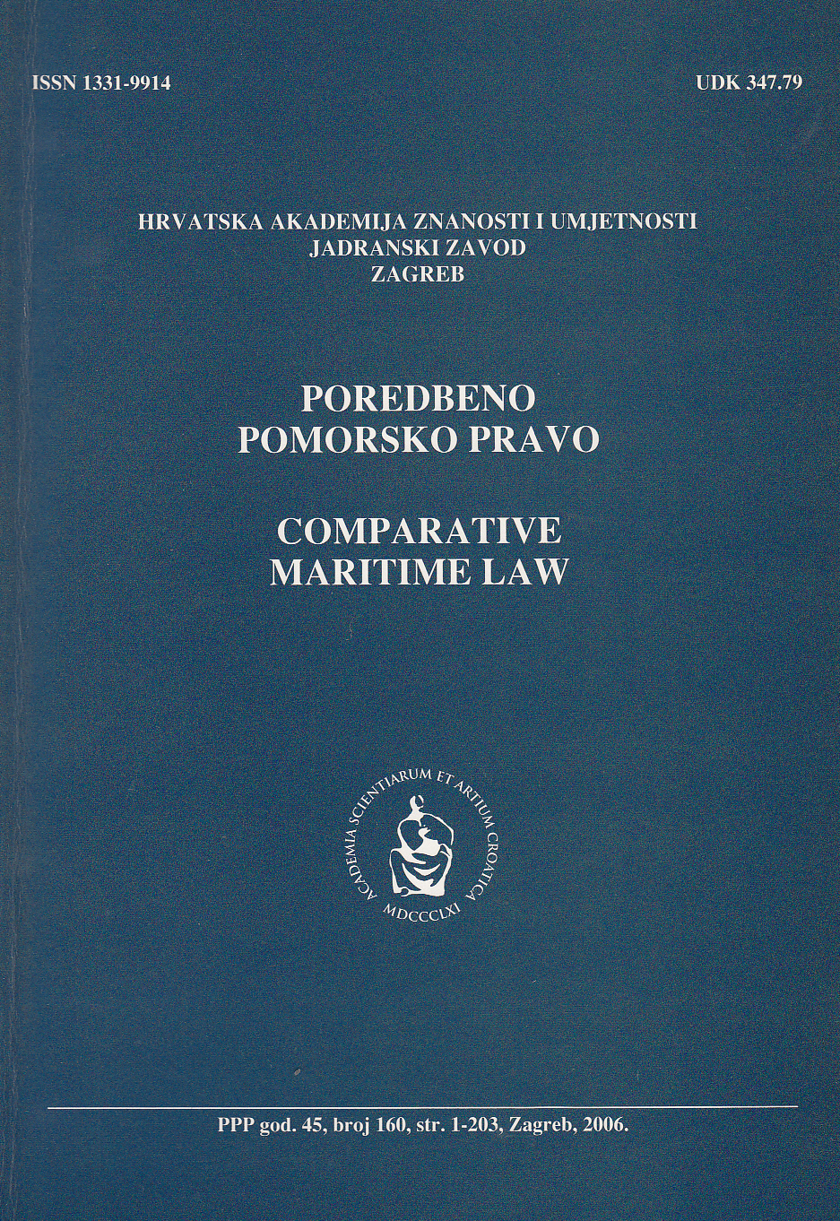 Duration of time charter : [case review] Cover Image