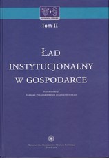 THE USURY IN THE CONTEMPORARY POLISH LAW AND USURY LAW REGULATIONS IN SOME MARKET ECONOMY COUNTRIES Cover Image