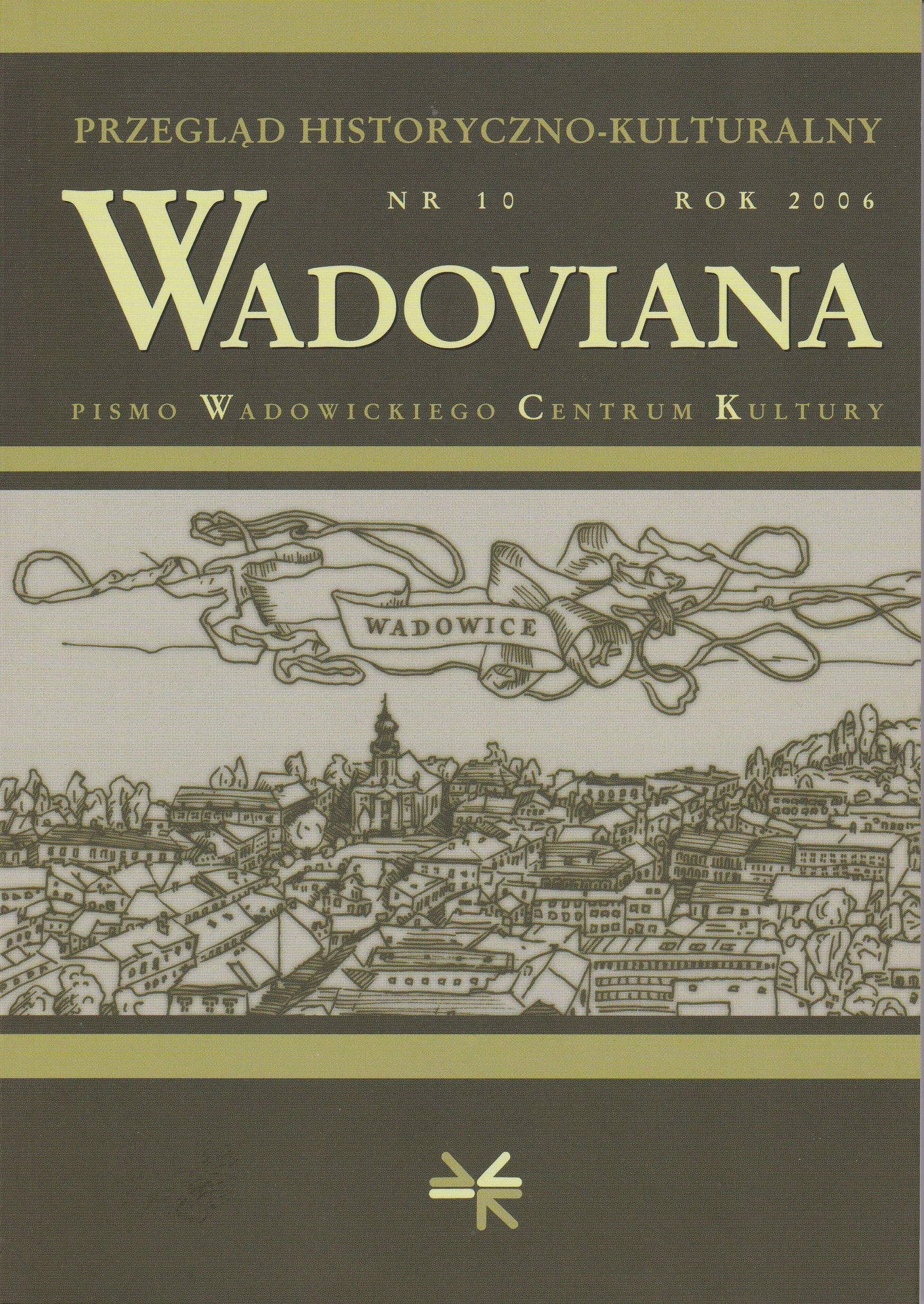 Jeszcze o dekoracji budynku "Sokoła" w Wadowicach