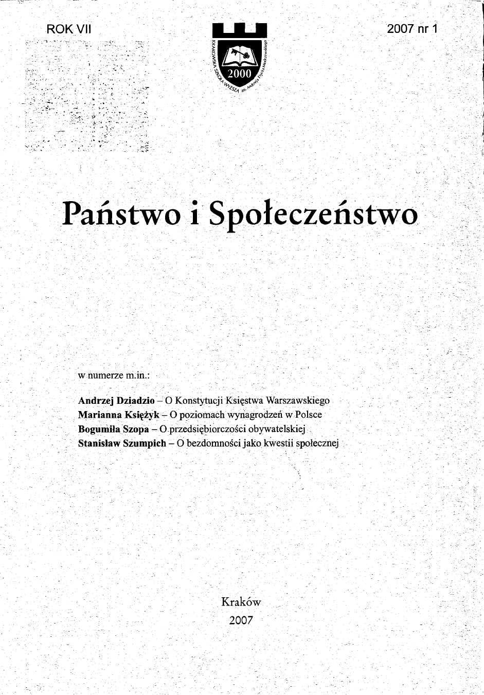 Glosa do postanowienia Sądu Najwyższego z dnia 27 października 2005, III CK 155/05