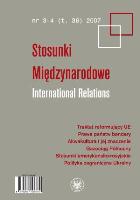 Report from: "Afghanistan. A repeat of Iraq?", Warsaw, 10 May 2007 Cover Image