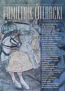 A review of: Grzegorz Trościński, Wczasy wielkiego człowieka. Studium o poezji Stanisława Herakliusza Lubomirskiego. Sandomierz 2005 Cover Image