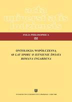 Hegel’s category of becoming – an attempt of analysis	 Cover Image