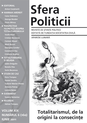 Totalitarianism as free „externalization”. Hannah Arendt on Hermann Broch Cover Image
