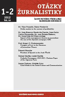 The History of Czech Media: The Coherent view to Czech Media development Cover Image