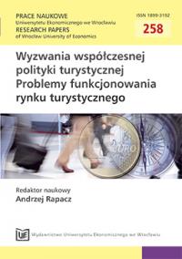 Effectiveness of funds for tourism development in local communities in the region of Lodz Cover Image