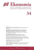 Determinants and consequences of participating in a restructured supply chain: the experience of the dairy sector in Poland Cover Image