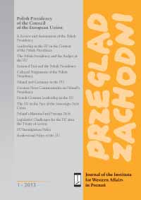German Press Commentaries on Poland’s Presidency of the Council of the European Union Cover Image