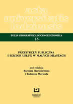 RELIGIOUS SPACE OF SMALL CITY AS A PART OF PUBLIC SPACE Cover Image