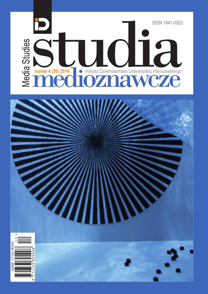 Olga Dąbrowska-Cendrowska
Morning companion and advisor. Polish TV breakfast programs with examples of „Dzień Dobry TVN” and „Pytanie na śniadanie” Cover Image