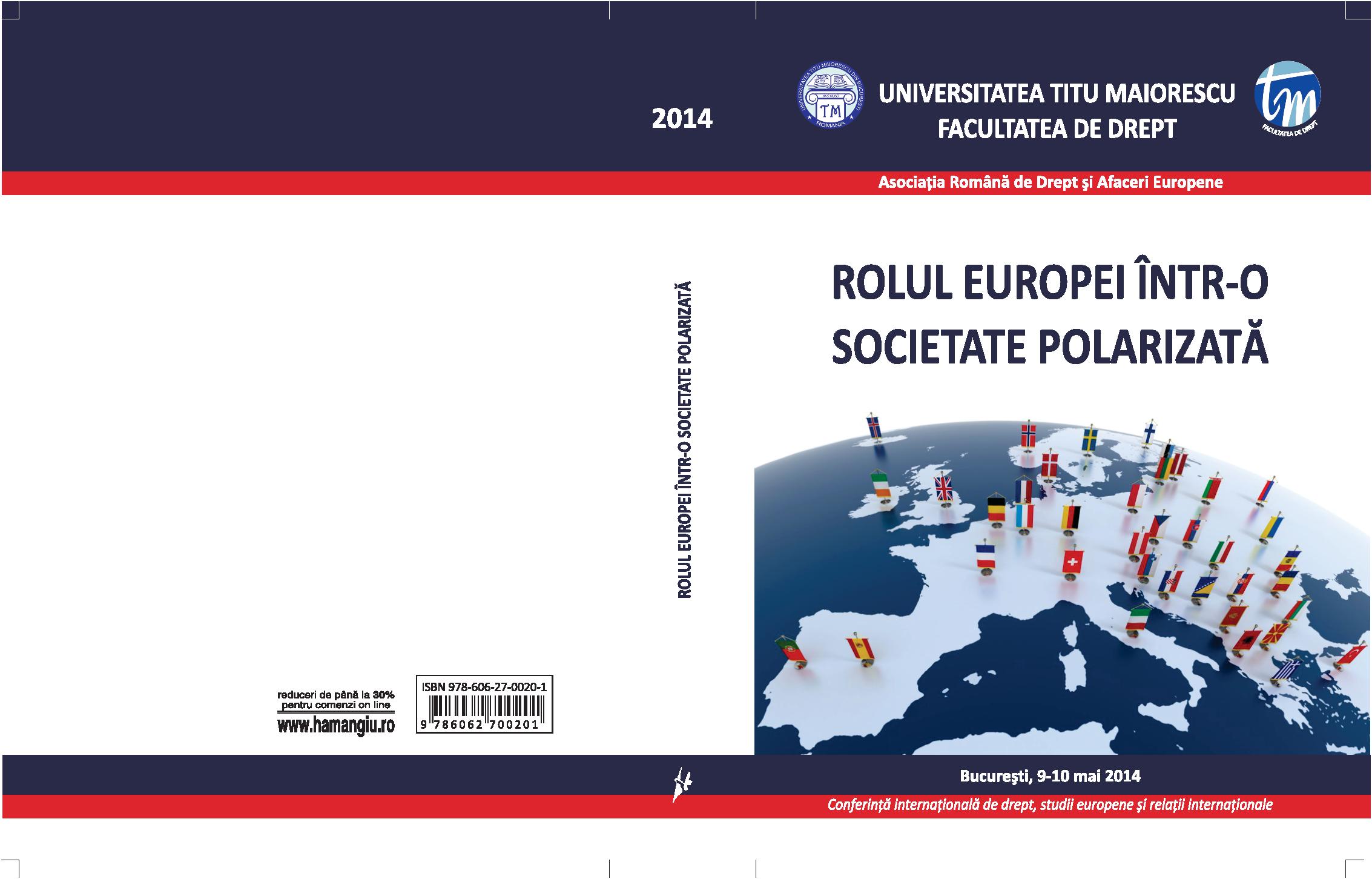 THE ADMISSION OF GUILT AGREEMENT. 
ASPECTS OF COMPARATIVE LAW Cover Image